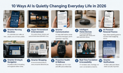 10 Ways AI Is Quietly Changing Everyday Life in 2026
