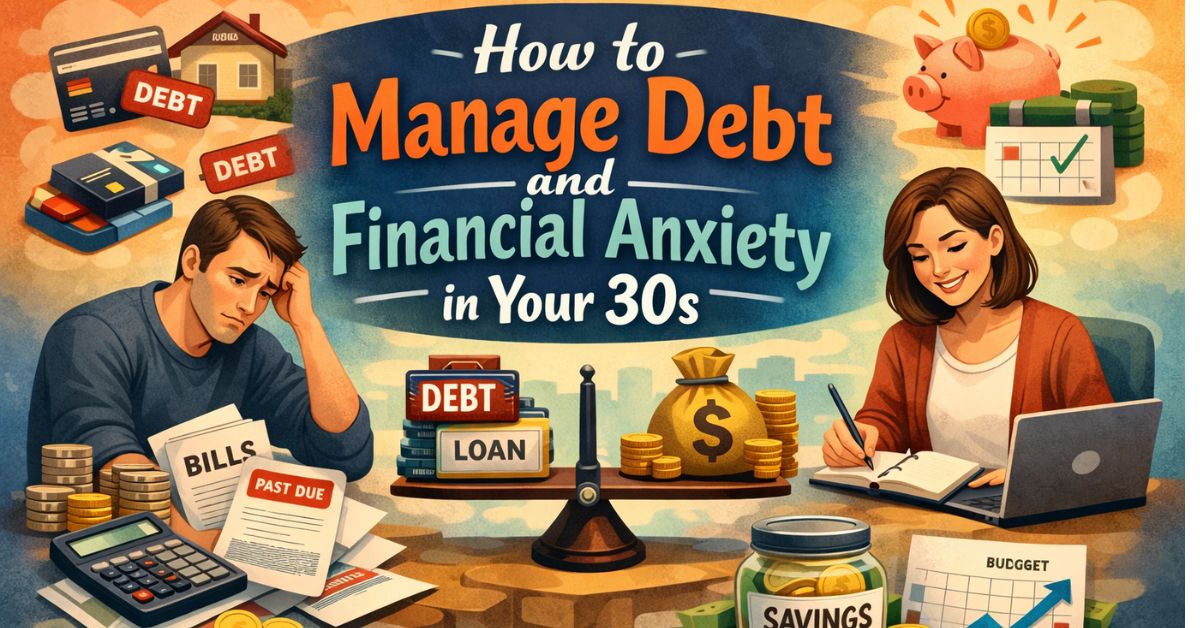 manage debts and financial anxiety