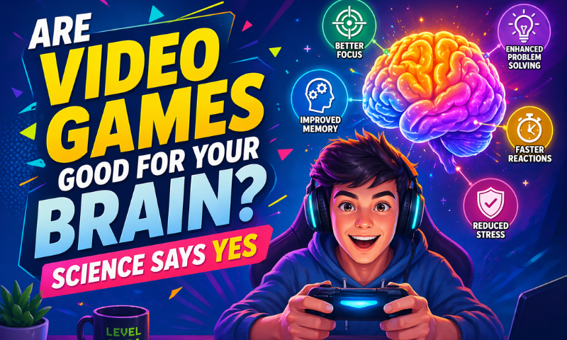Are Video Games Good for Your Brain? 10 Proven Benefits