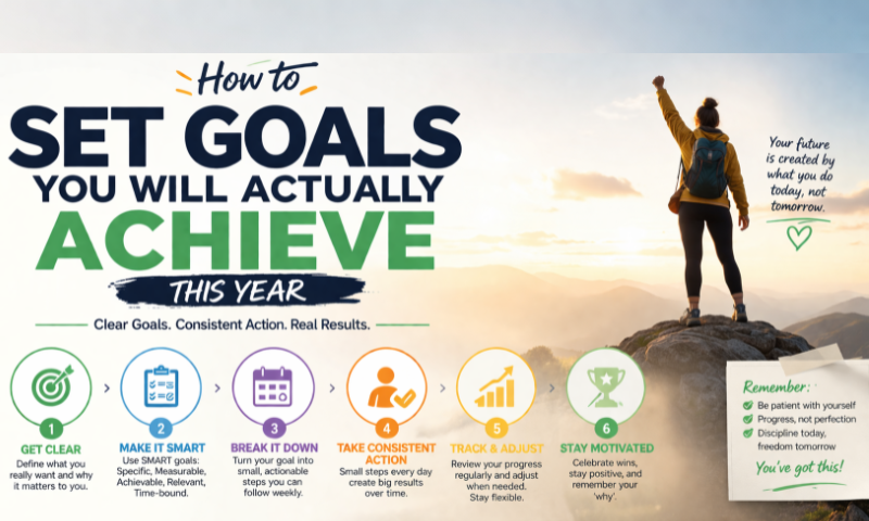 How to Set Goals You Will Actually Achieve This Year