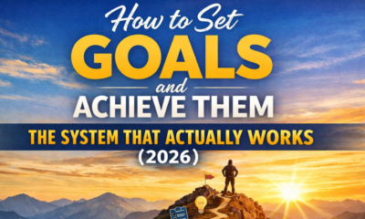 How to Set Goals and Achieve Them: The System That Actually Works (2026)